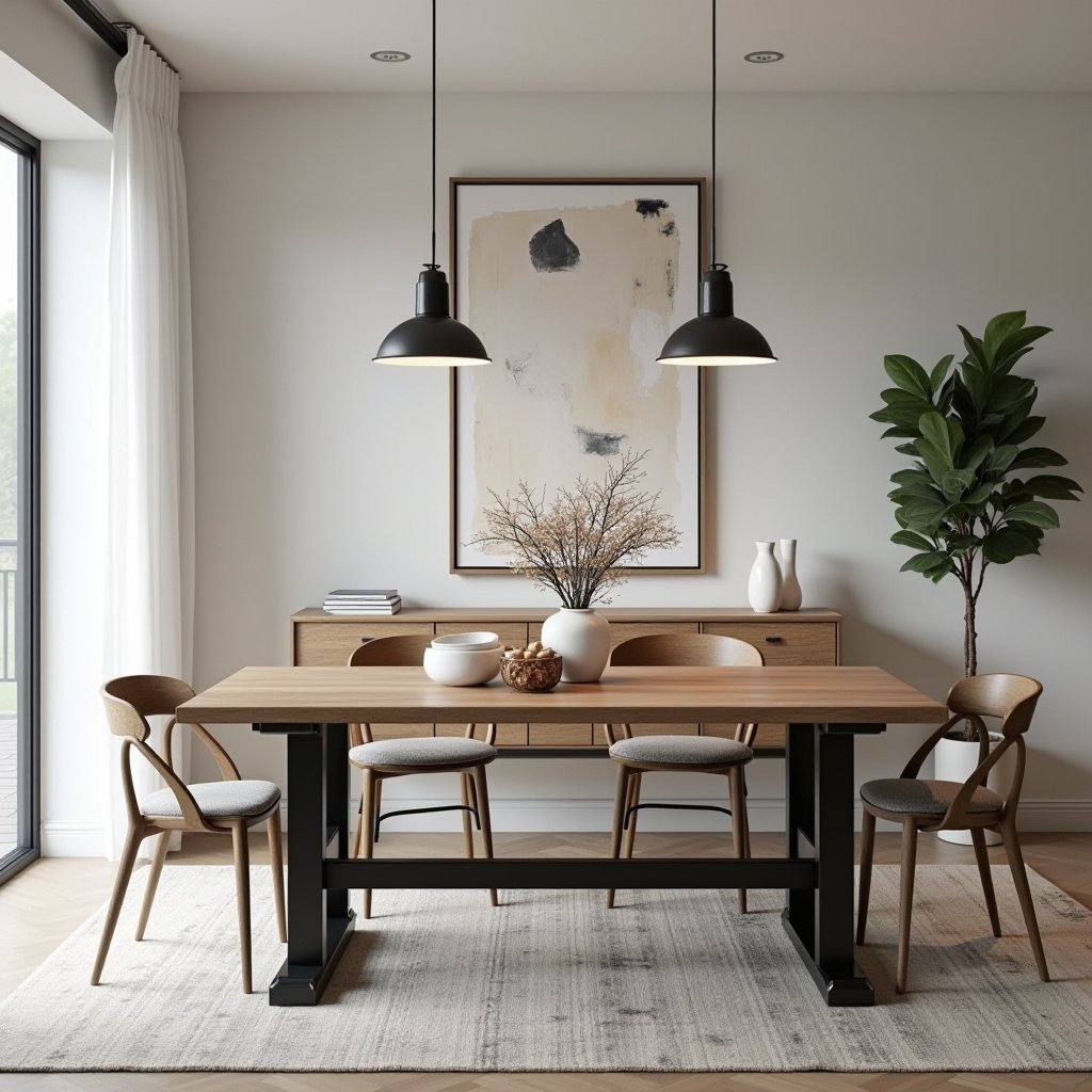 Modern Farmhouse Dining Table 5