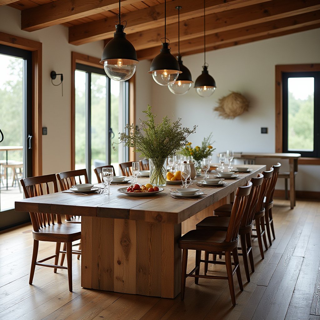 Modern Farmhouse Dining Table 7