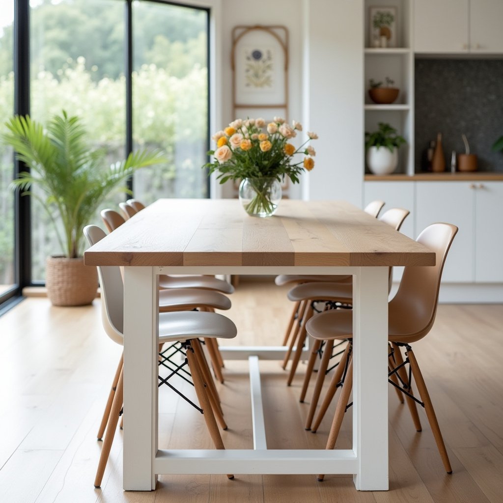 Modern Farmhouse Dining Table 8