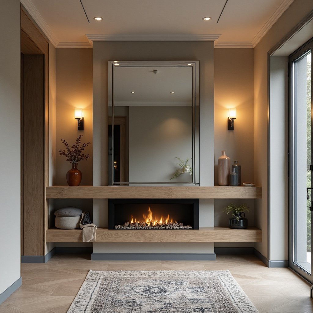 Modern Fireplace Ideas 13