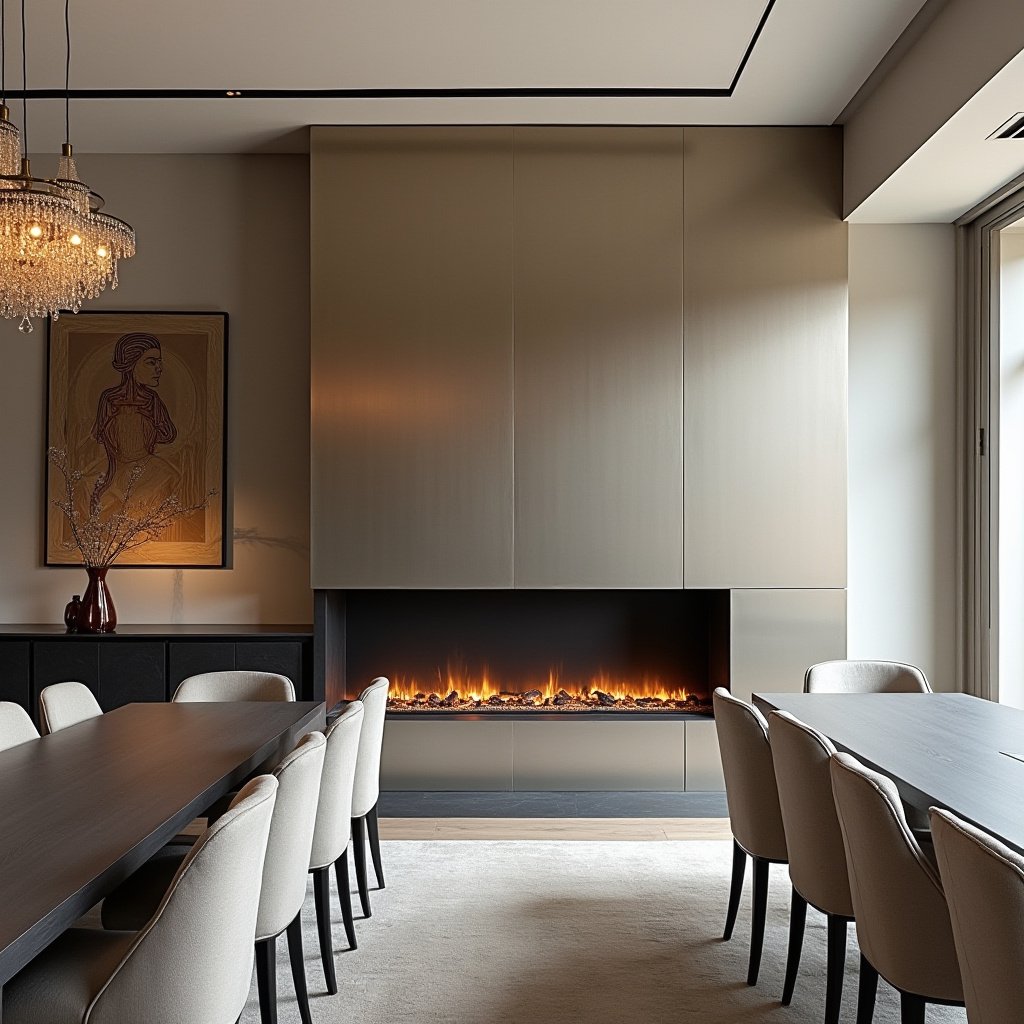 Modern Fireplace Ideas 15