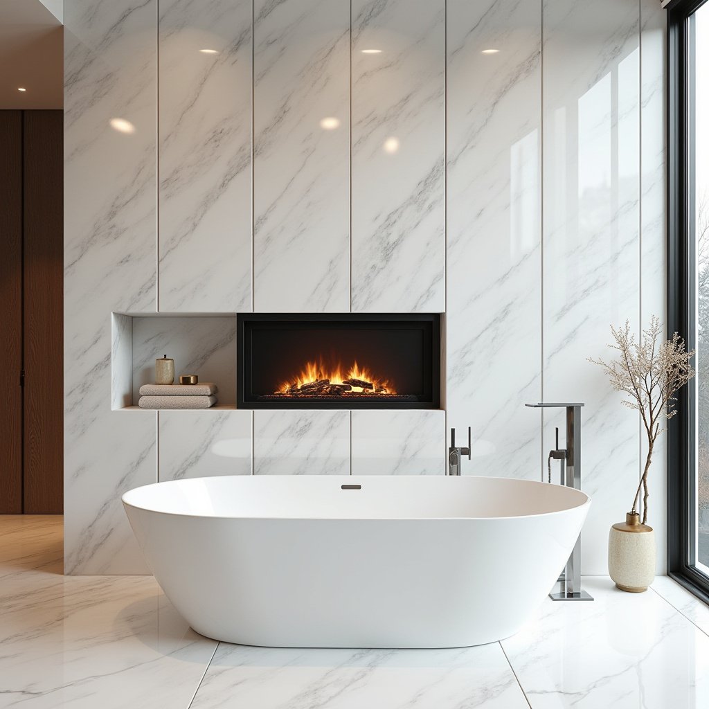 Modern Fireplace Ideas 16