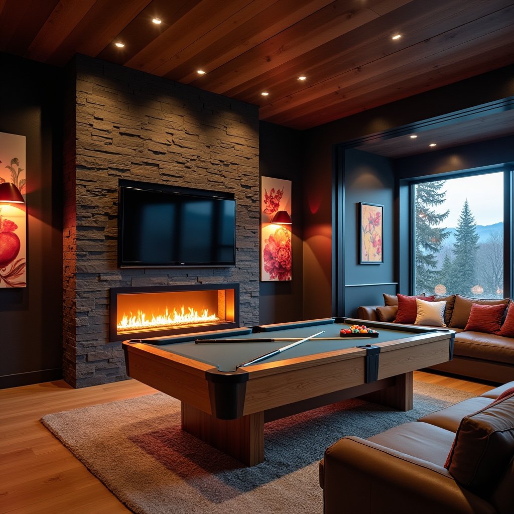 Modern Fireplace Ideas 17