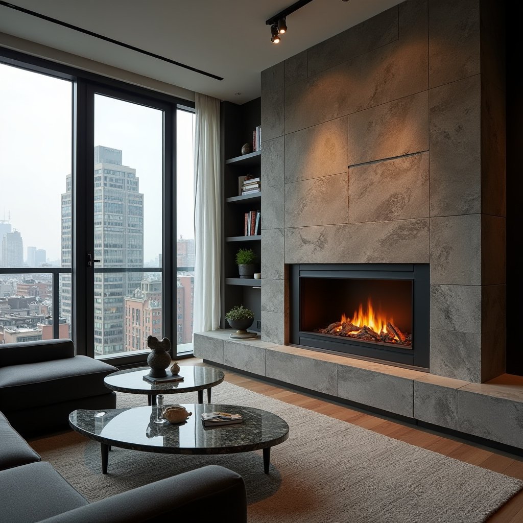Modern Fireplace Ideas 19