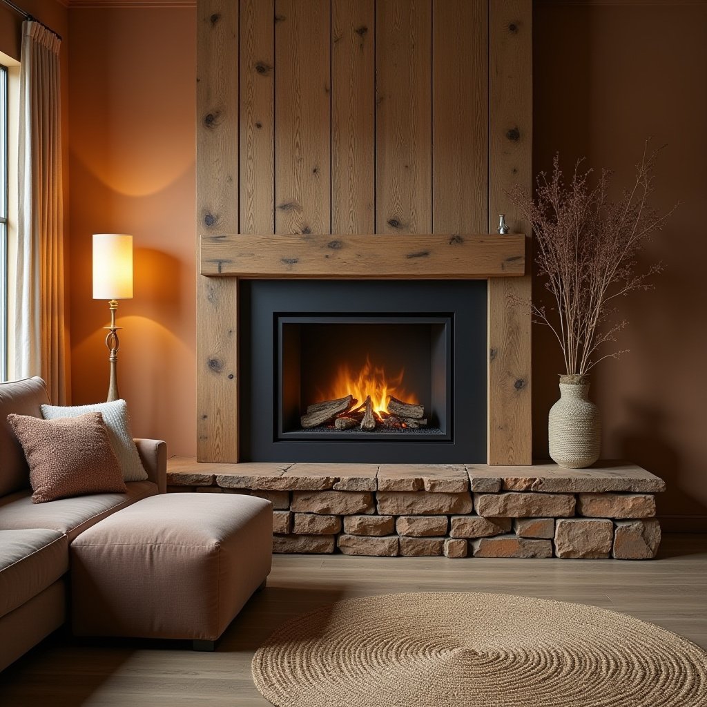 Modern Fireplace Ideas 20