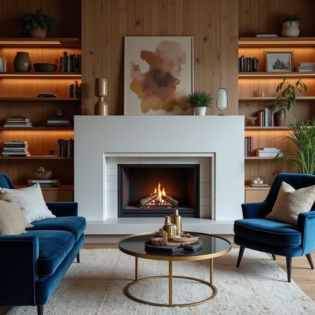 Modern Fireplace Ideas 3