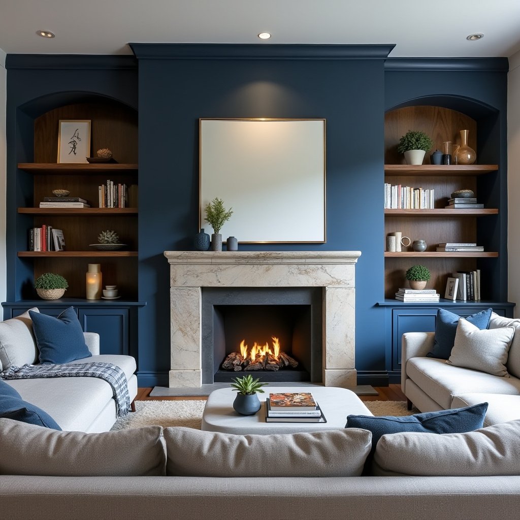 Modern Fireplace Ideas 6
