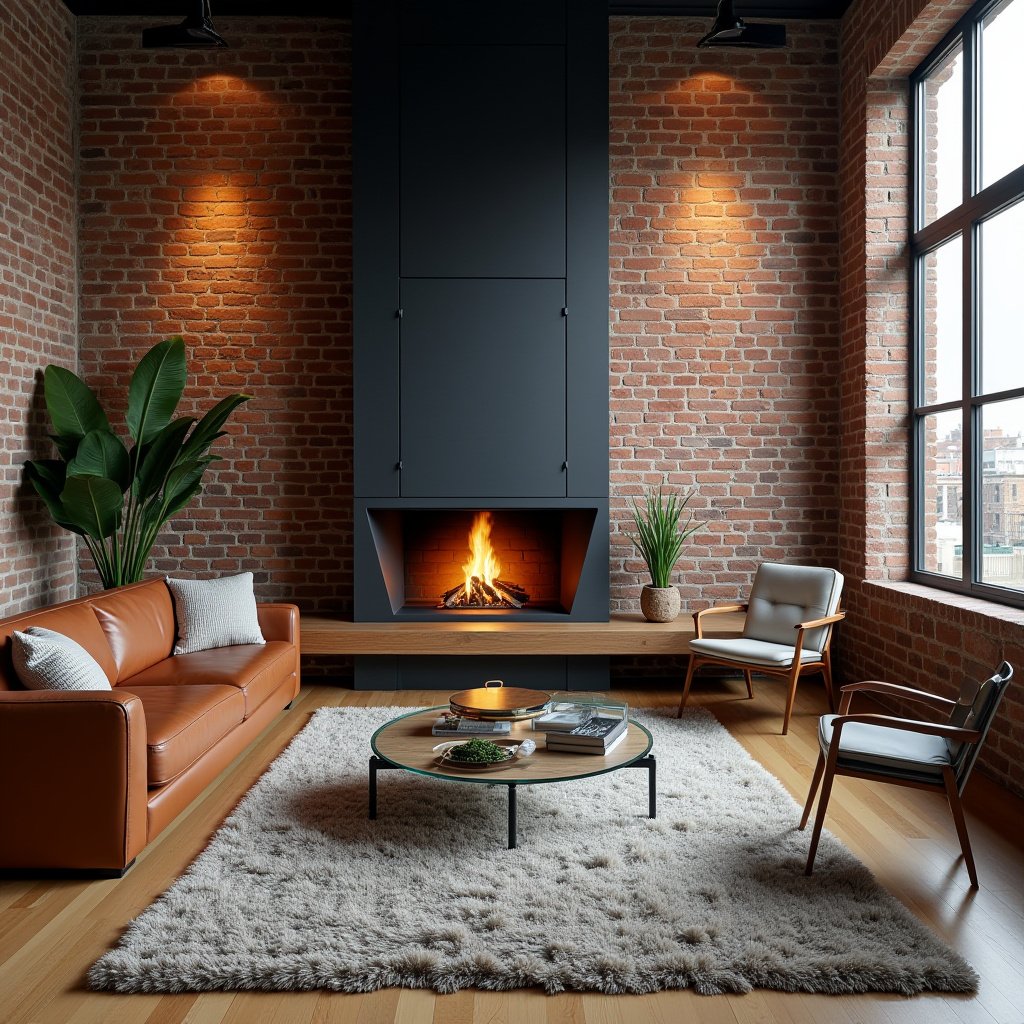 Modern Fireplace Ideas 7
