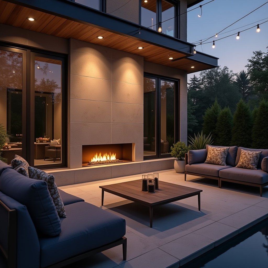 Modern Fireplace Ideas 9