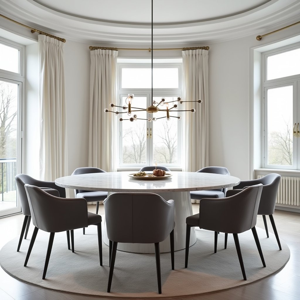 Modern Formal Dining Room 14