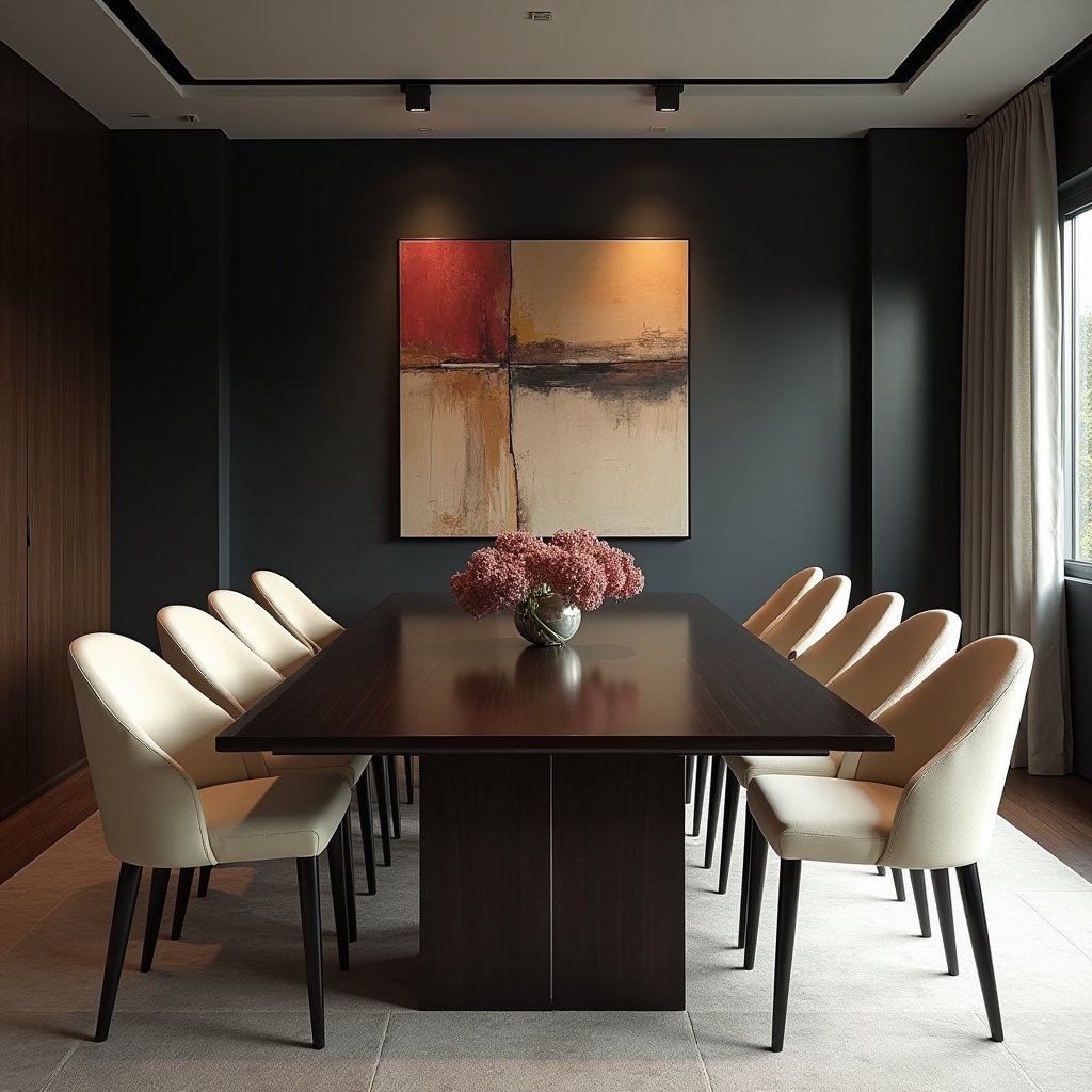 Modern Formal Dining Room 15