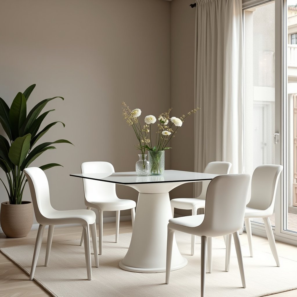 Modern Formal Dining Room 16