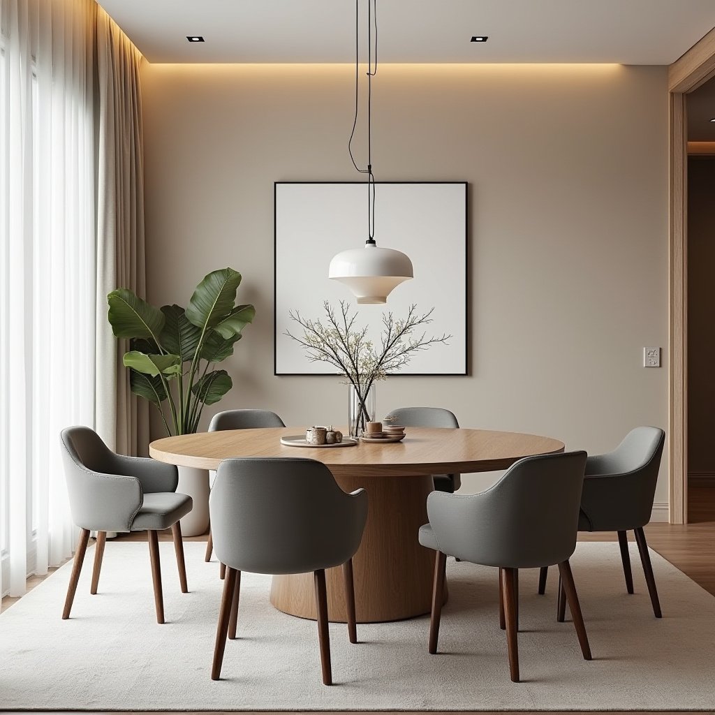 Modern Formal Dining Room 17