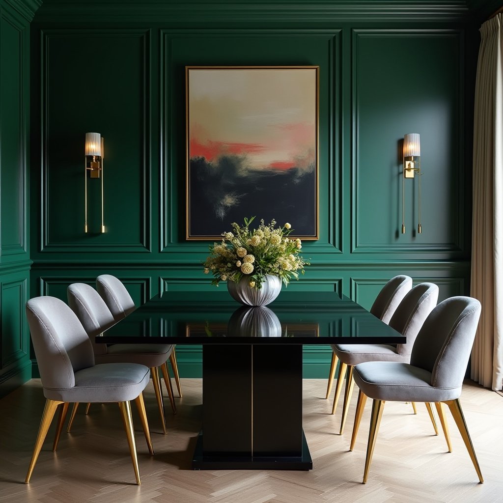 Modern Formal Dining Room 7
