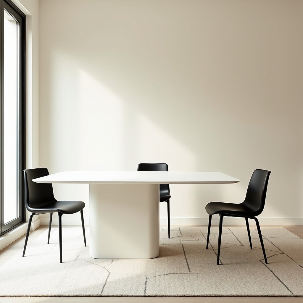 Modern Minimalist Dining Room 10