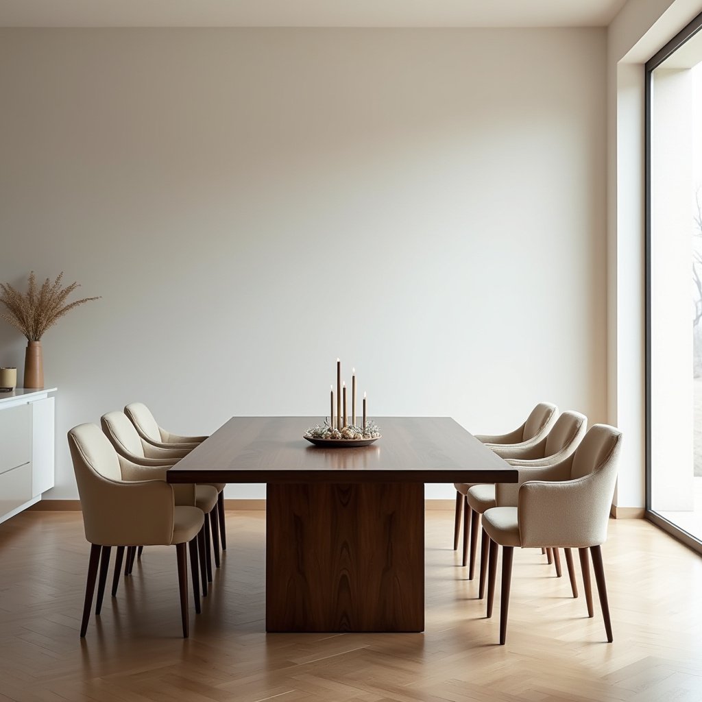 Modern Minimalist Dining Room 11