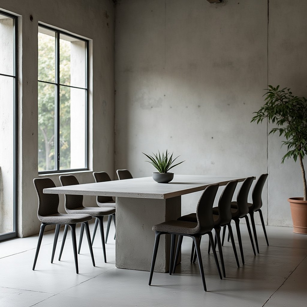 Modern Minimalist Dining Room 12