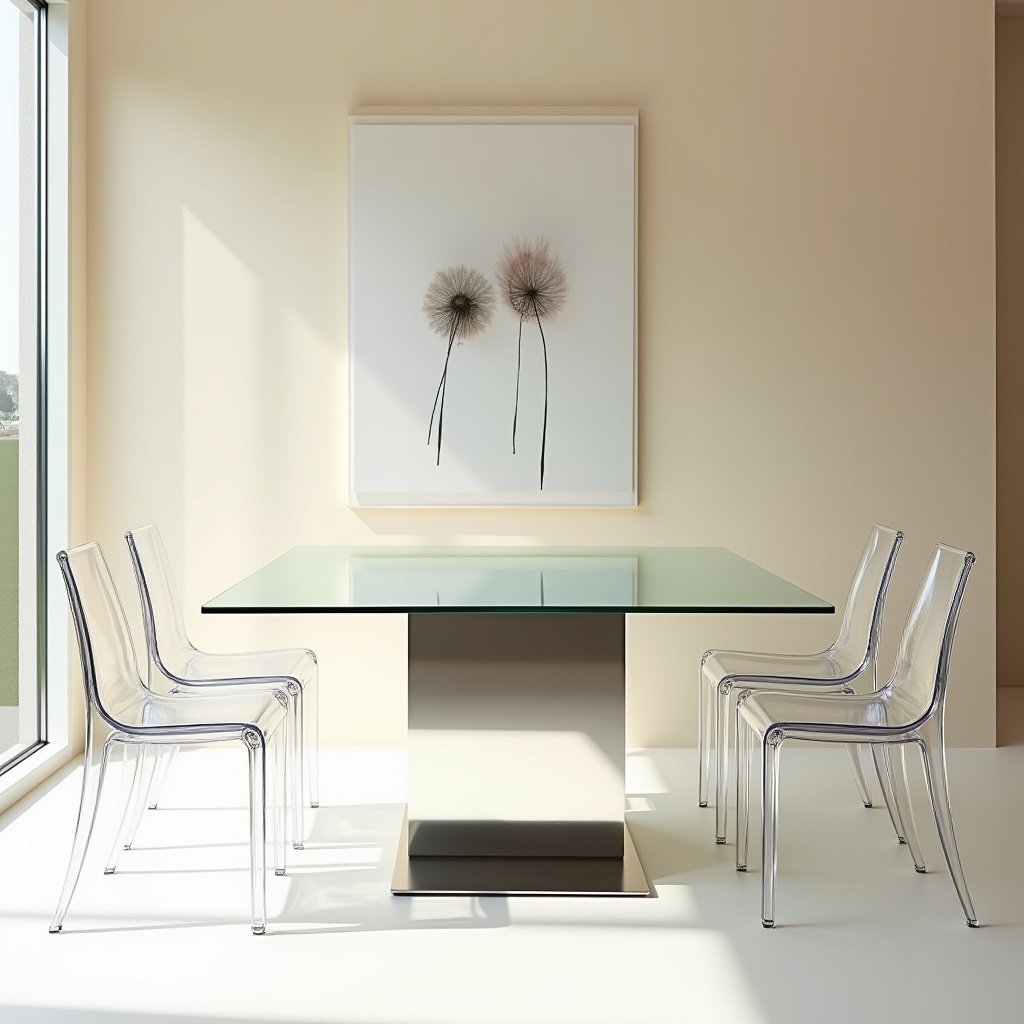 Modern Minimalist Dining Room 15
