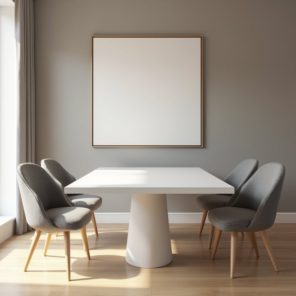 Modern Minimalist Dining Room 5