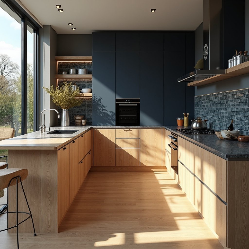 Modern Oak Kitchen 10
