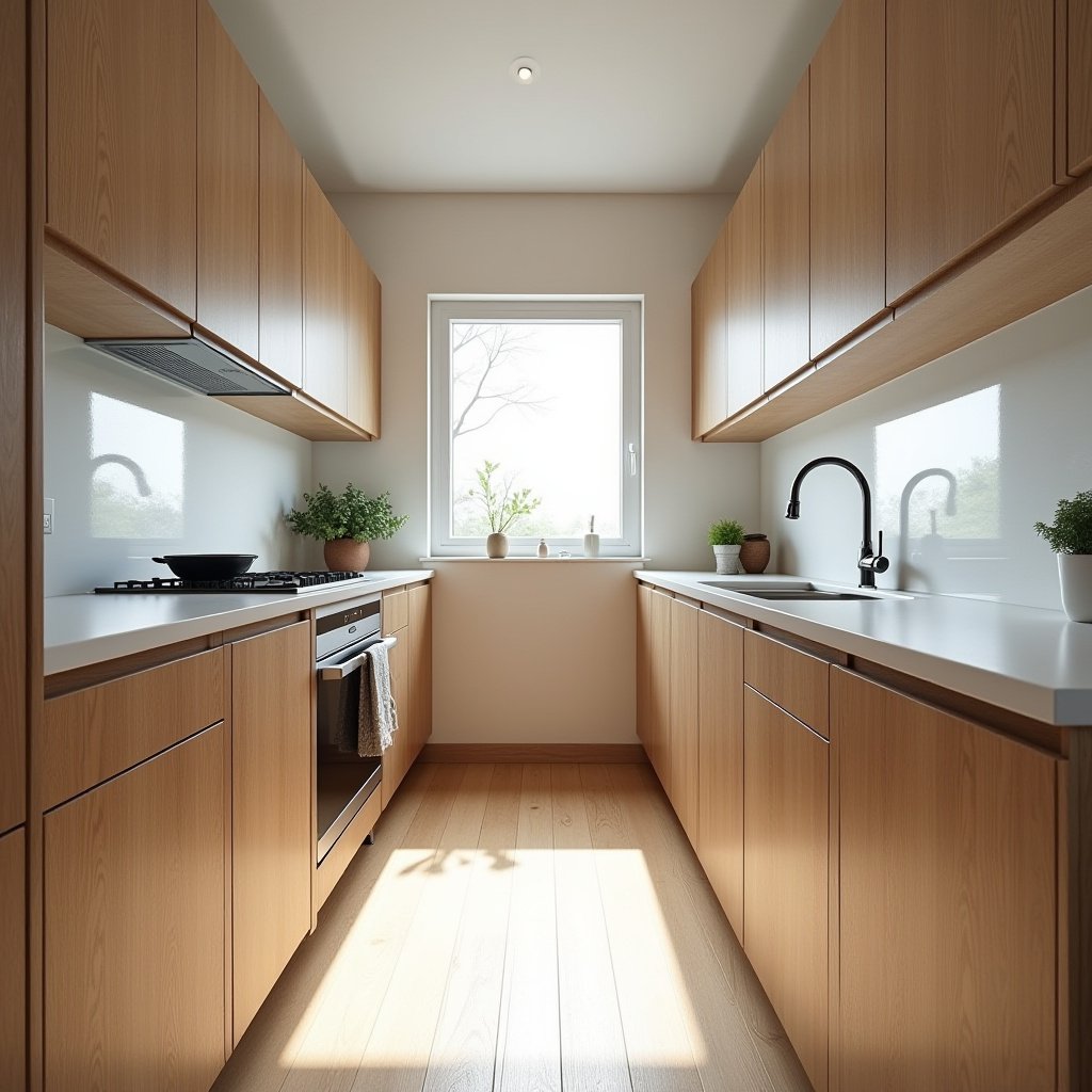 Modern Oak Kitchen 11