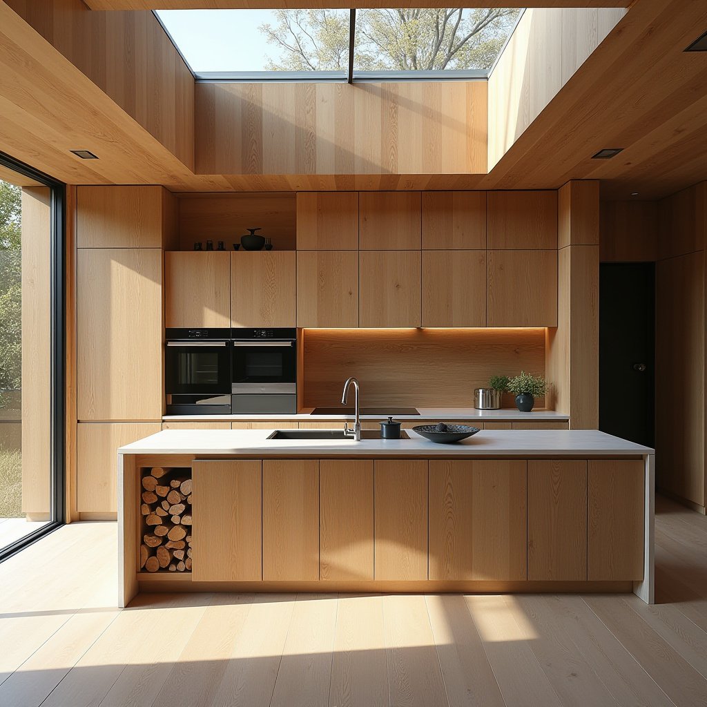 Modern Oak Kitchen 17