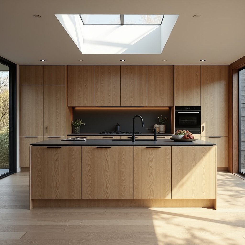 Modern Oak Kitchen 2