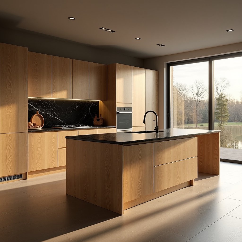 Modern Oak Kitchen 6