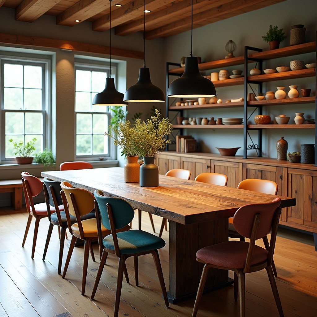 Modern Rustic Dining Room Ideas 14