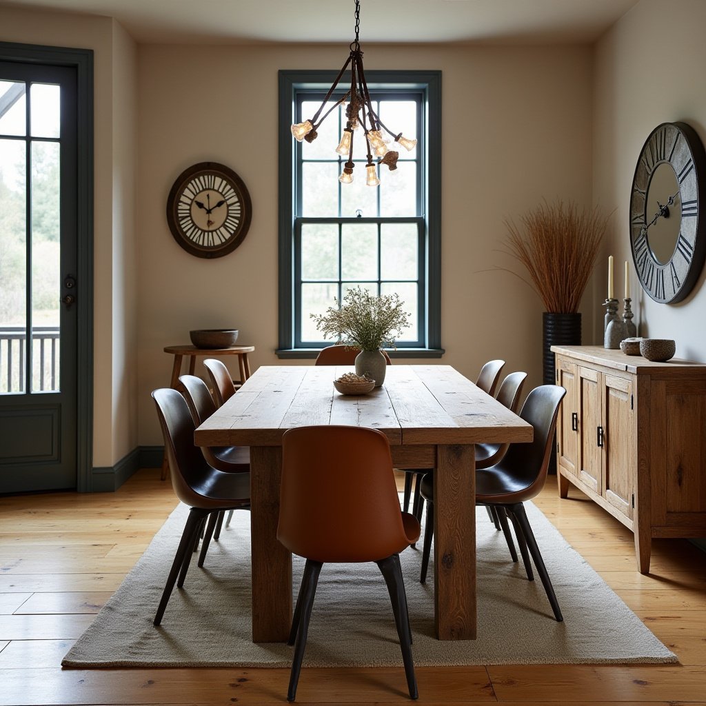 Modern Rustic Dining Room Ideas 16