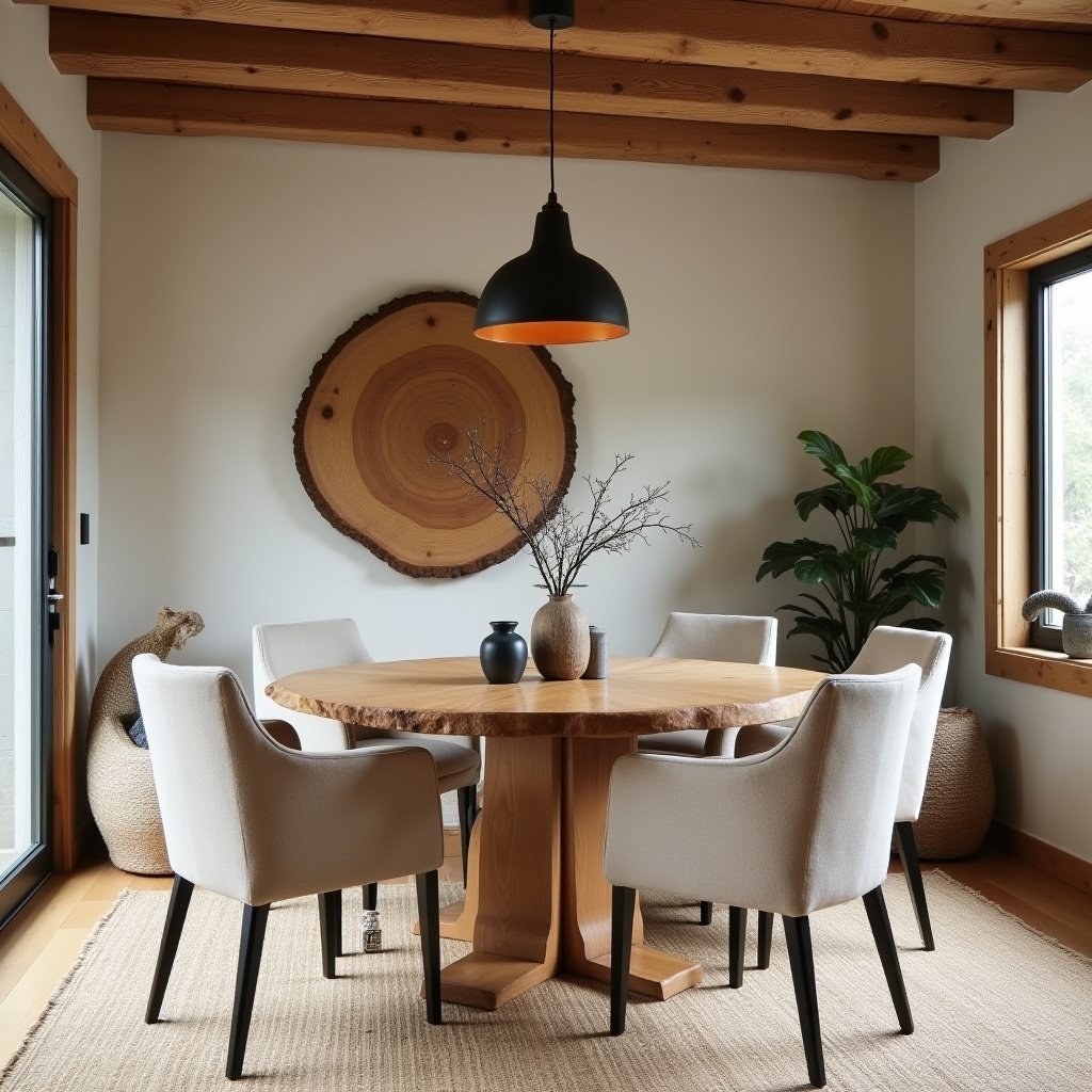 Modern Rustic Dining Room Ideas 2