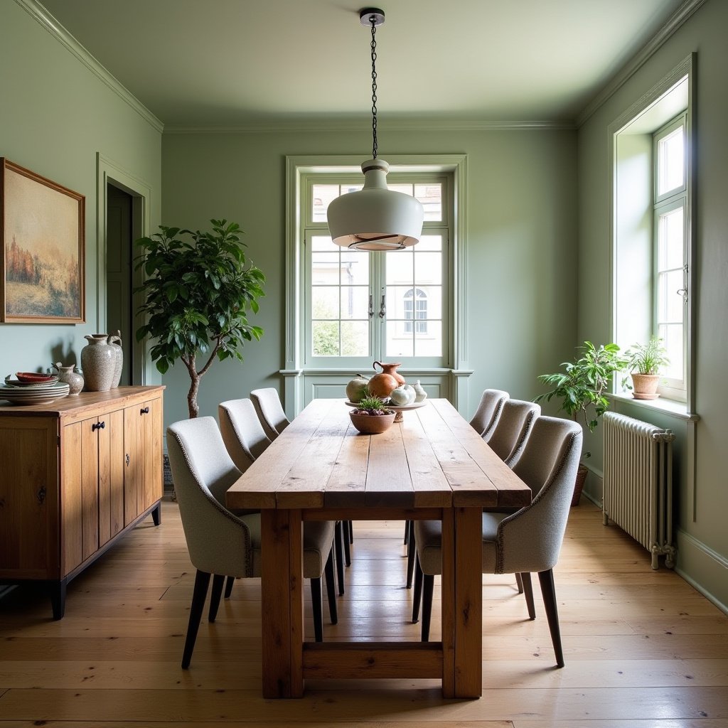 Modern Rustic Dining Room Ideas 20