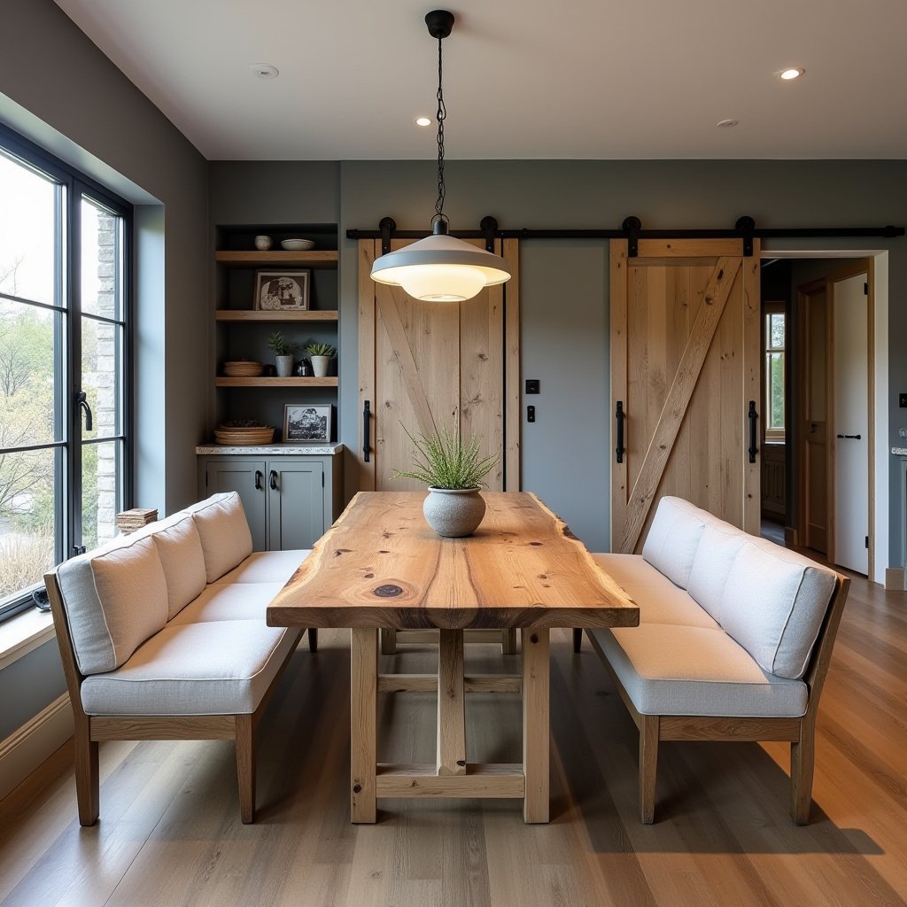 Modern Rustic Dining Room Ideas 5