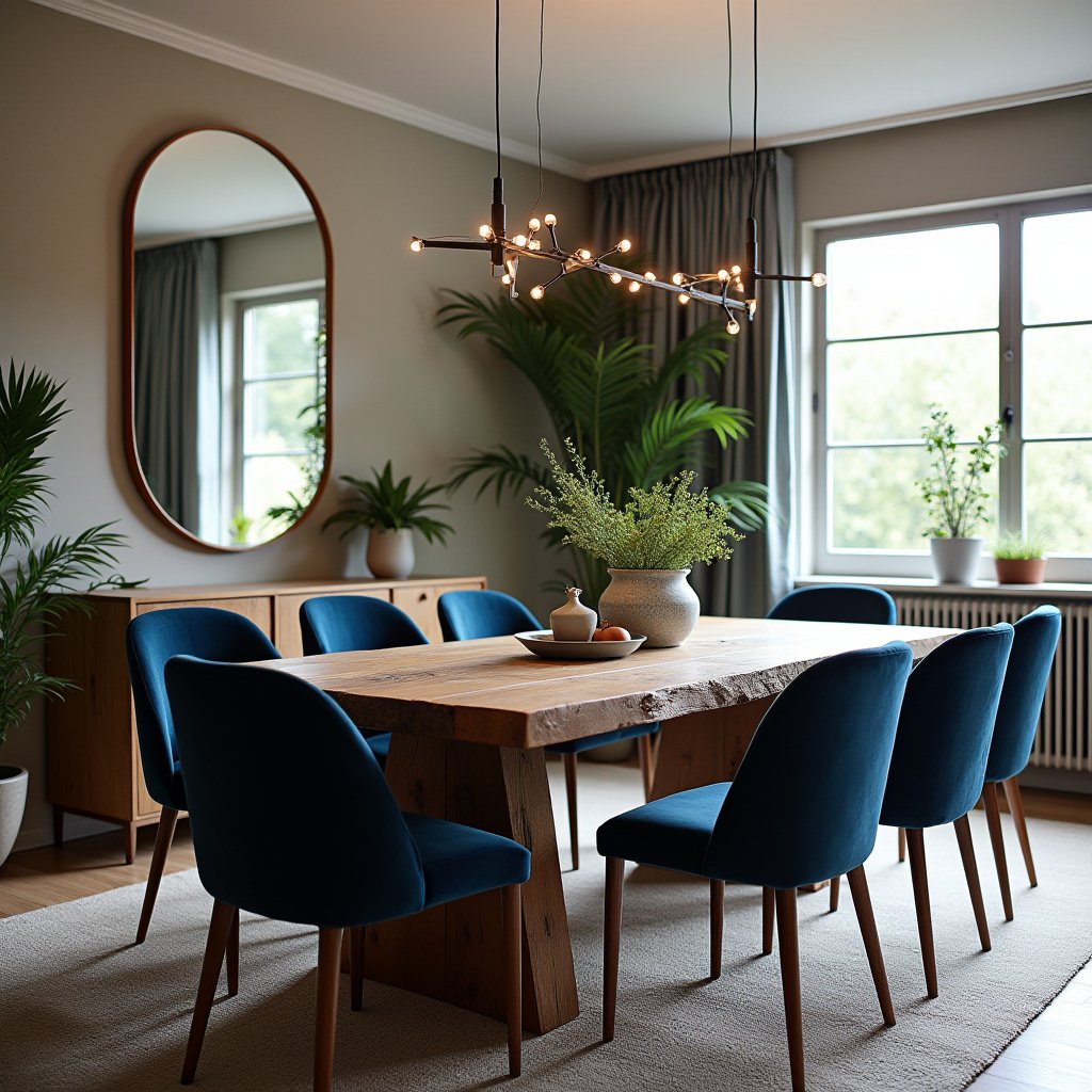 Modern Rustic Dining Room Ideas 7