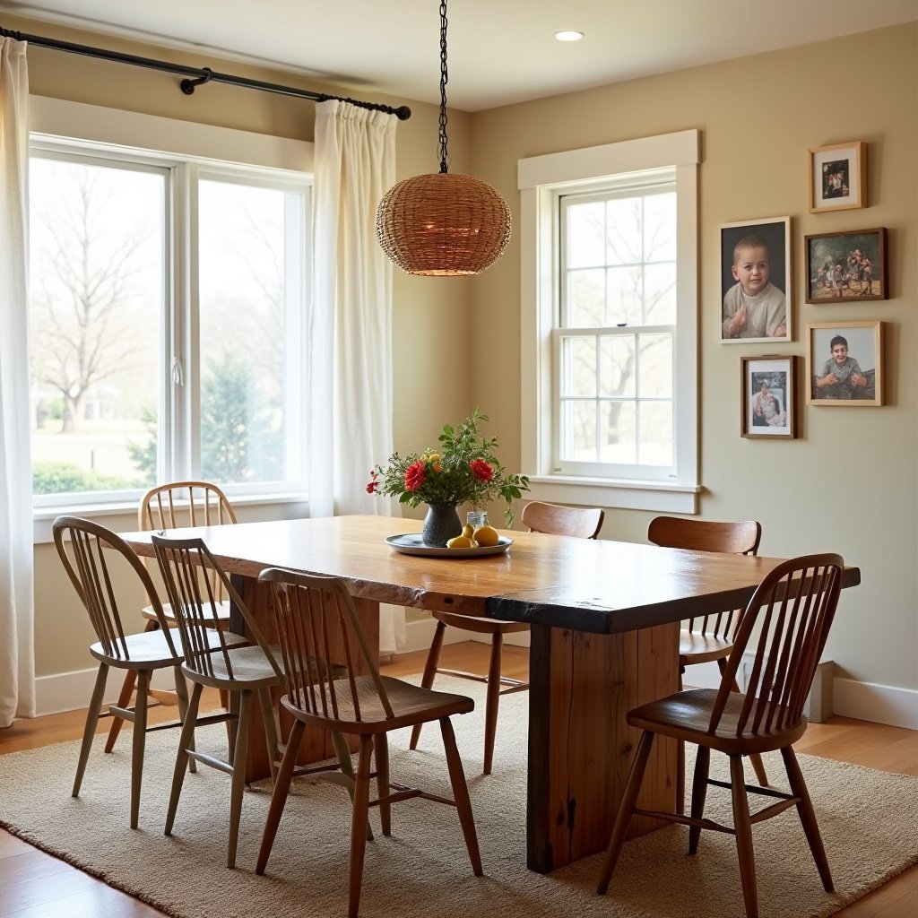 Modern Rustic Dining Room Ideas 8