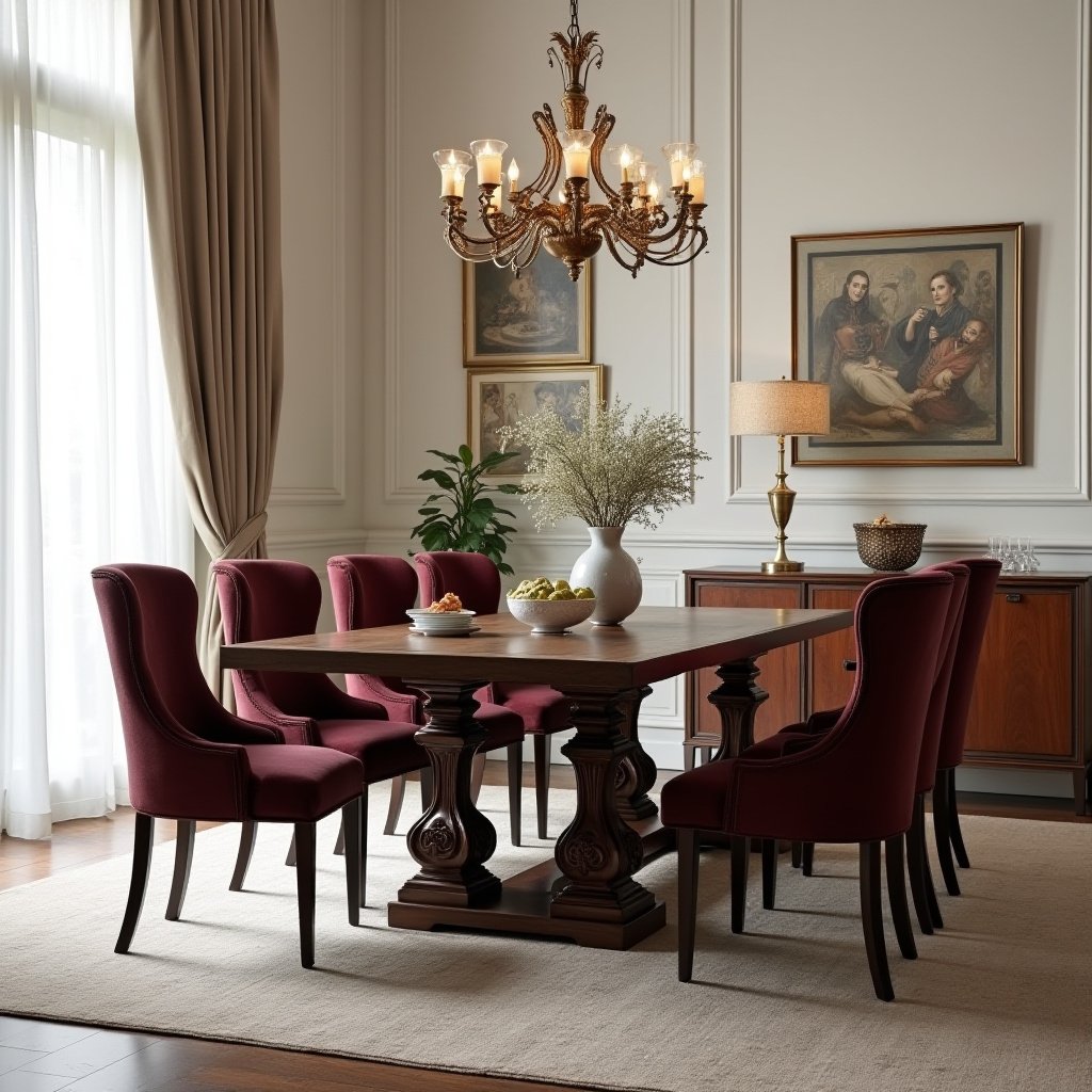 Modern Vintage Dining Room 11