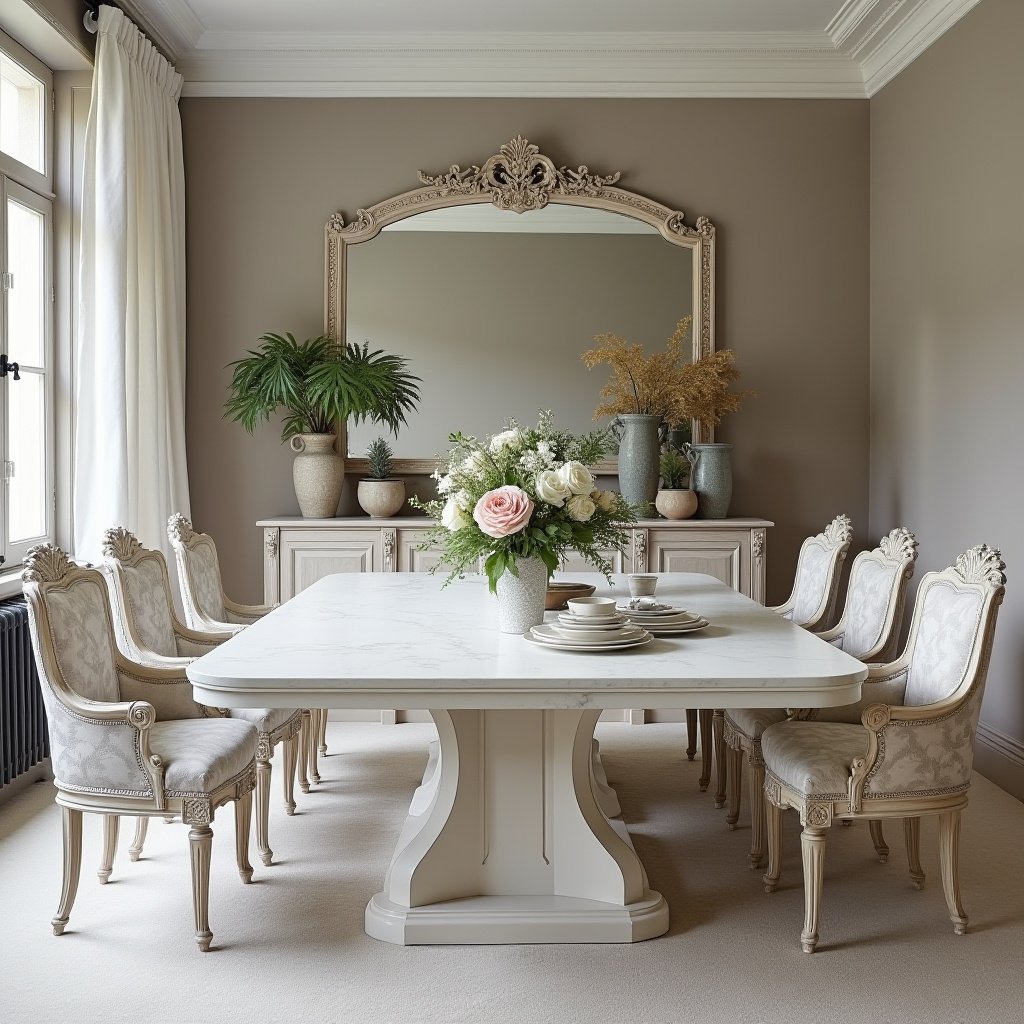 Modern Vintage Dining Room 8
