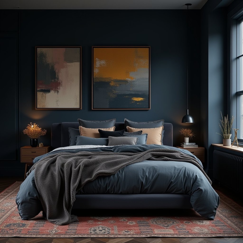 Moody Bedroom Ideas 1