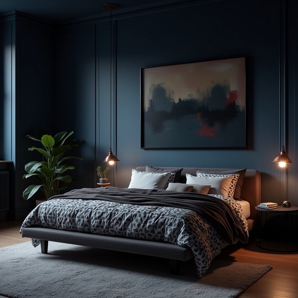 Moody Bedroom Ideas 18