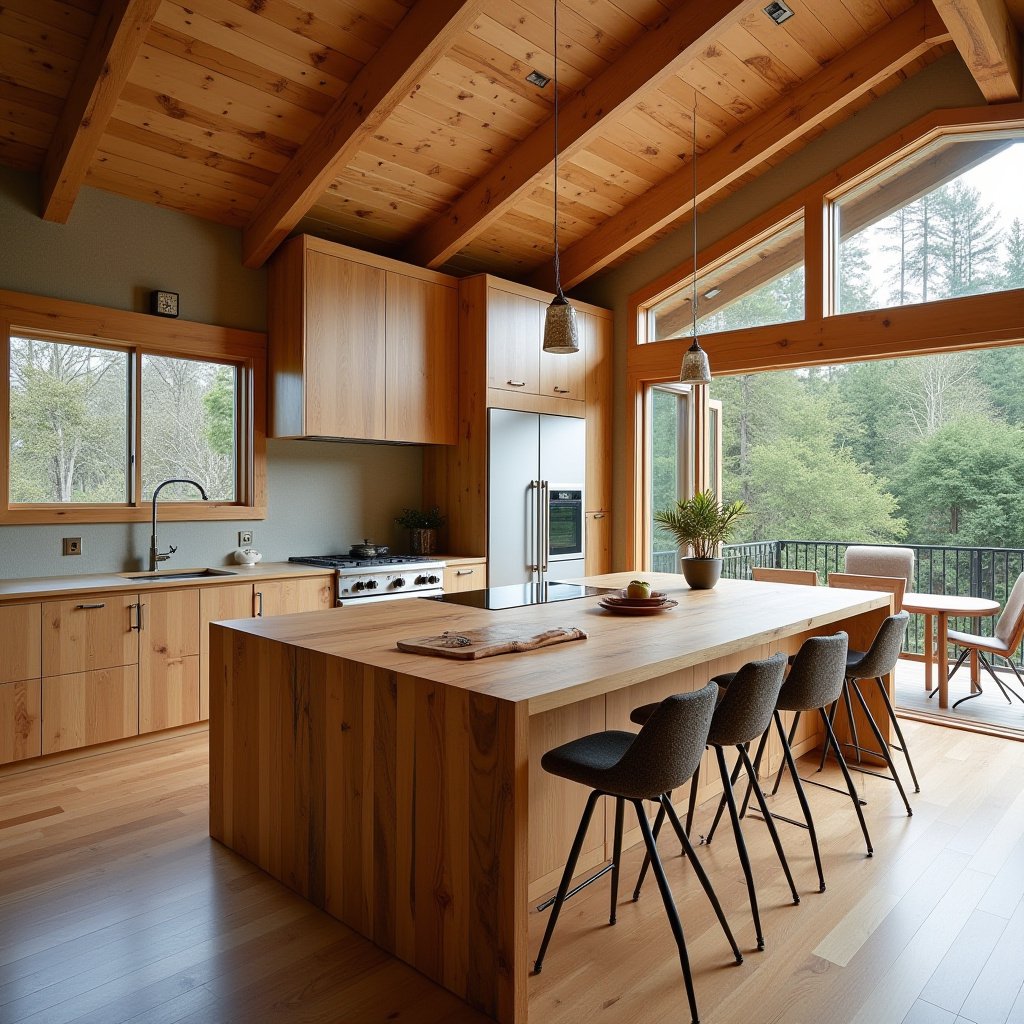 Natural Wood Kitchen 10