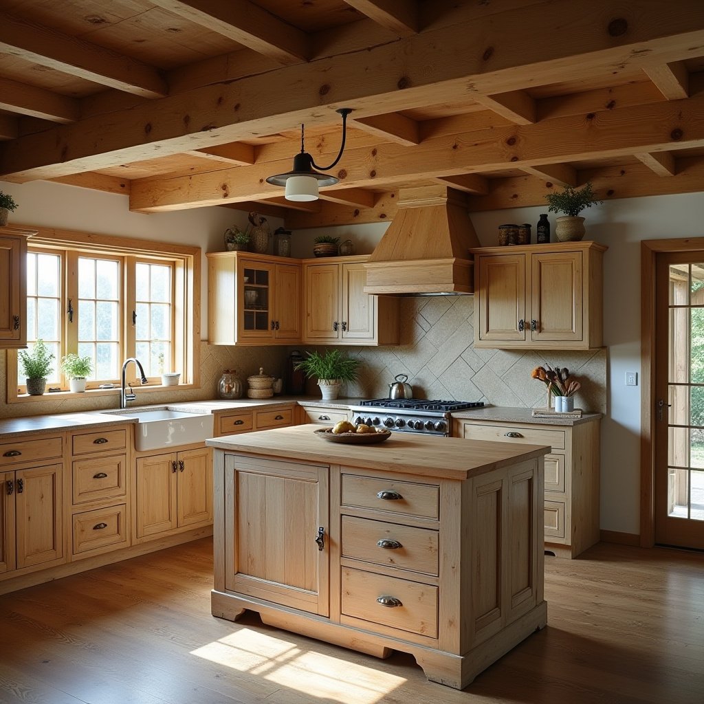 Natural Wood Kitchen 14