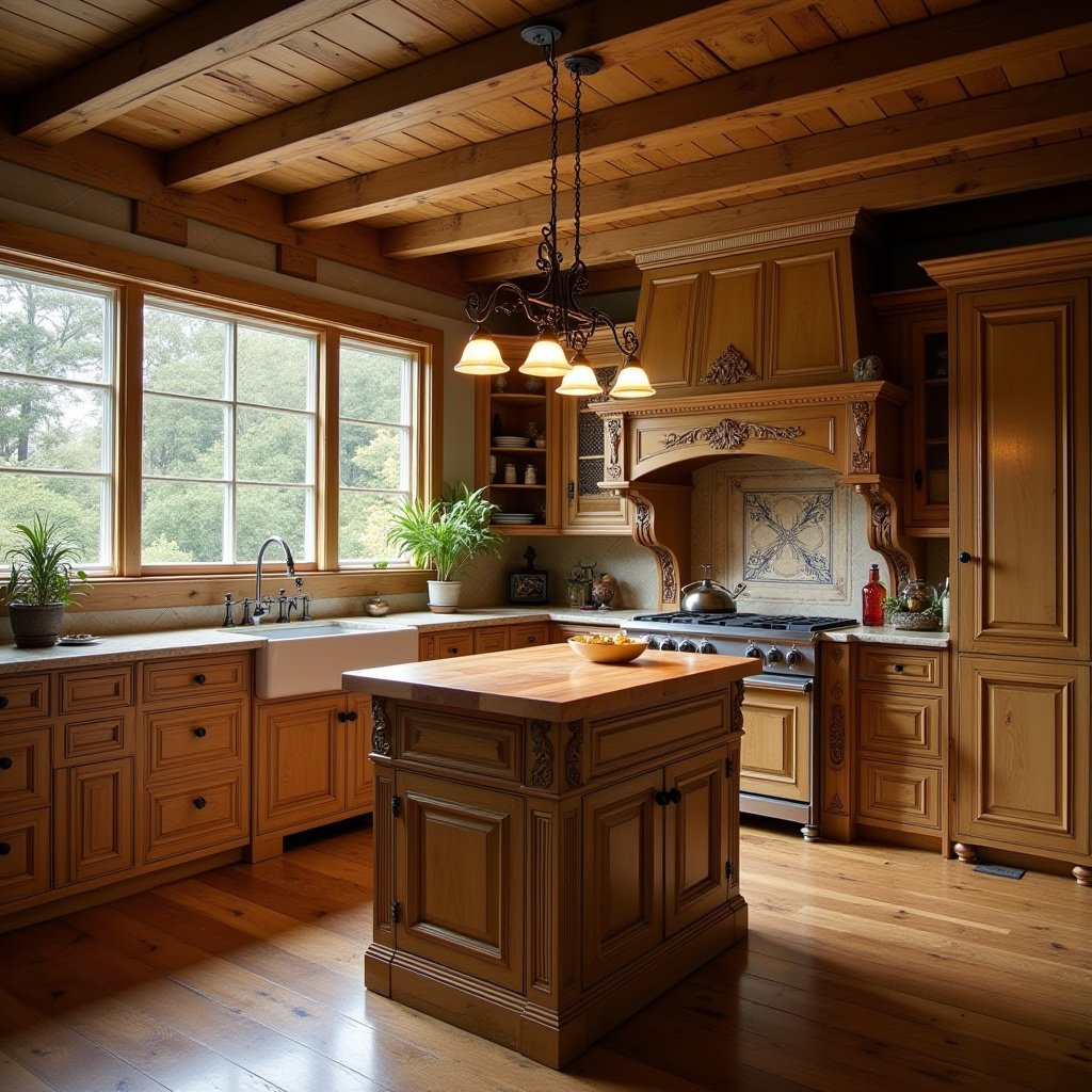 Natural Wood Kitchen 16
