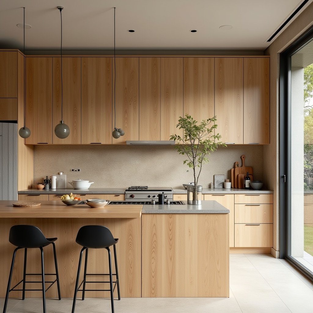 Natural Wood Kitchen 2