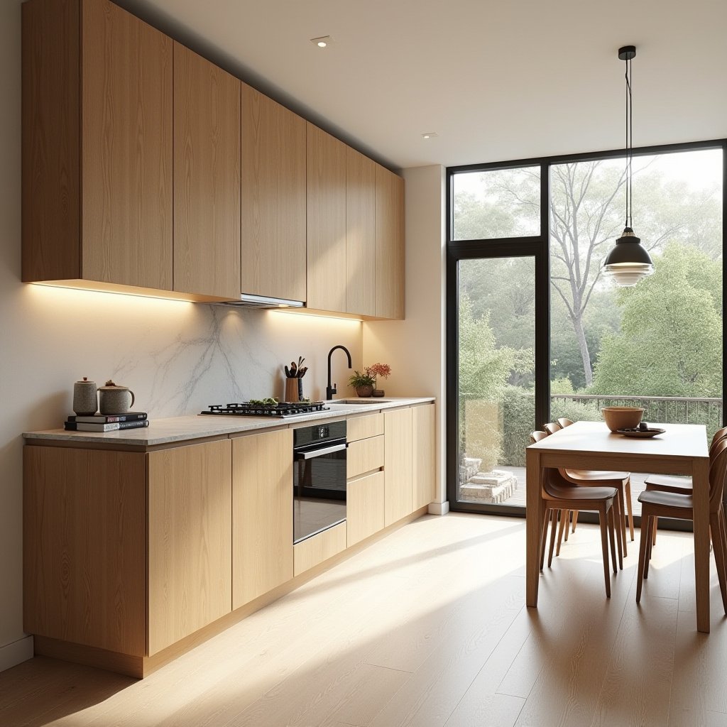 Natural Wood Kitchen 3