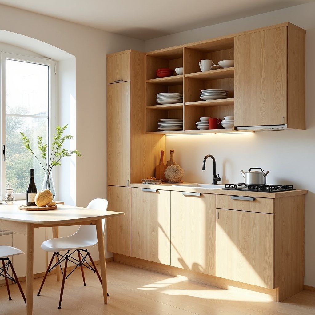 Natural Wood Kitchen 5