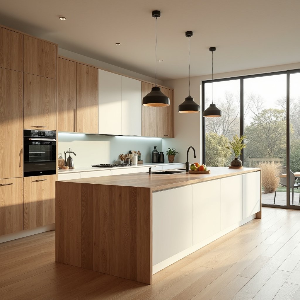 Natural Wood Kitchen 6