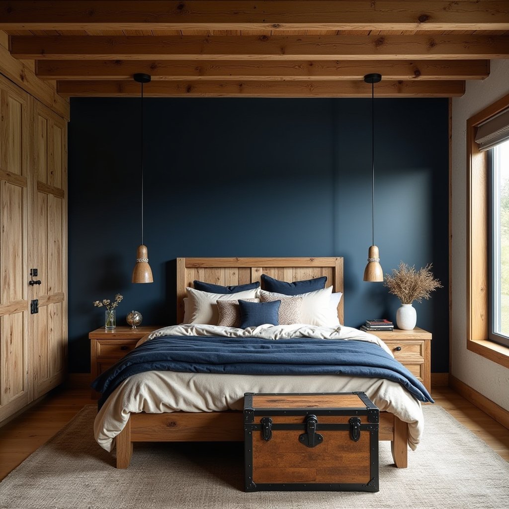 Navy Blue Bedroom Ideas 10