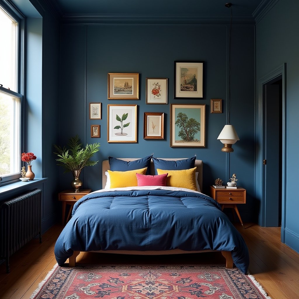 Navy Blue Bedroom Ideas 14