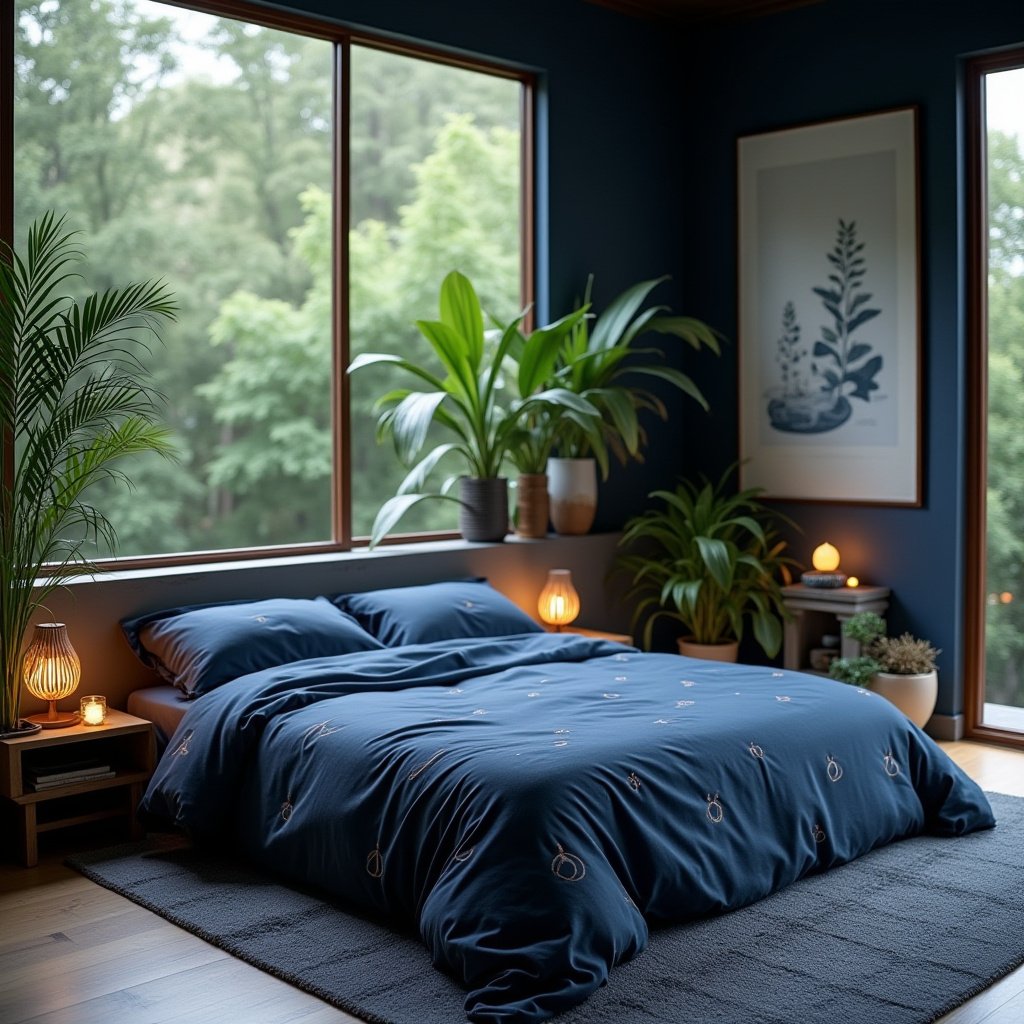 Navy Blue Bedroom Ideas 17