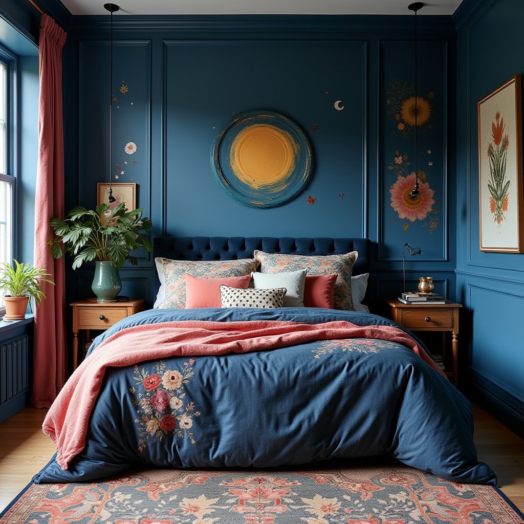 Navy Blue Bedroom Ideas 18